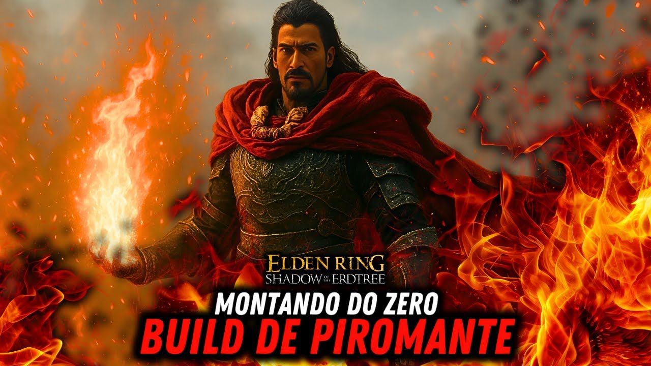 ELDEN RING COM PIROMANTE! MONTANDO DO ZERO!