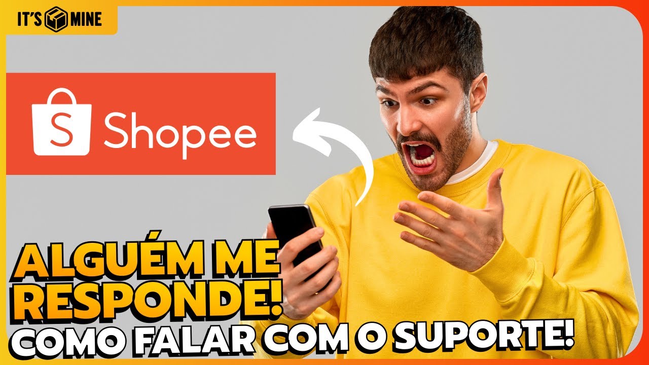 Como falar com o suporte da Shopee! [COM ALGUÉM DE VERDADE!]