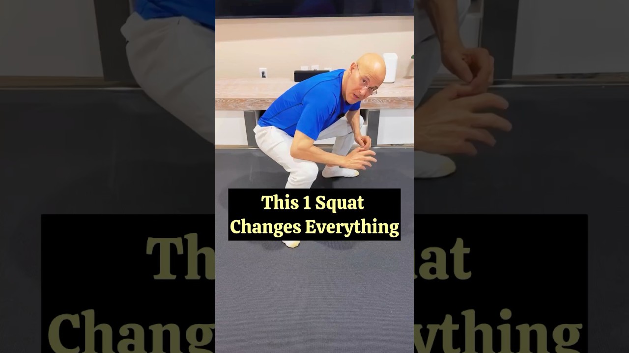 This 1 Squat Changes Everything!  #drmandell #health #squats #squat