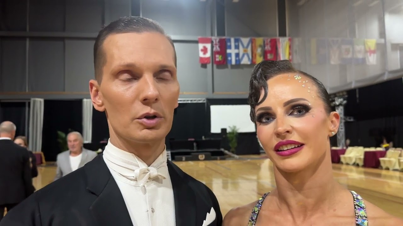 2024-10-19 Interview Nikolay Darin & Natalia Seredina, winners World Cup Adult Open Latin Dancesport