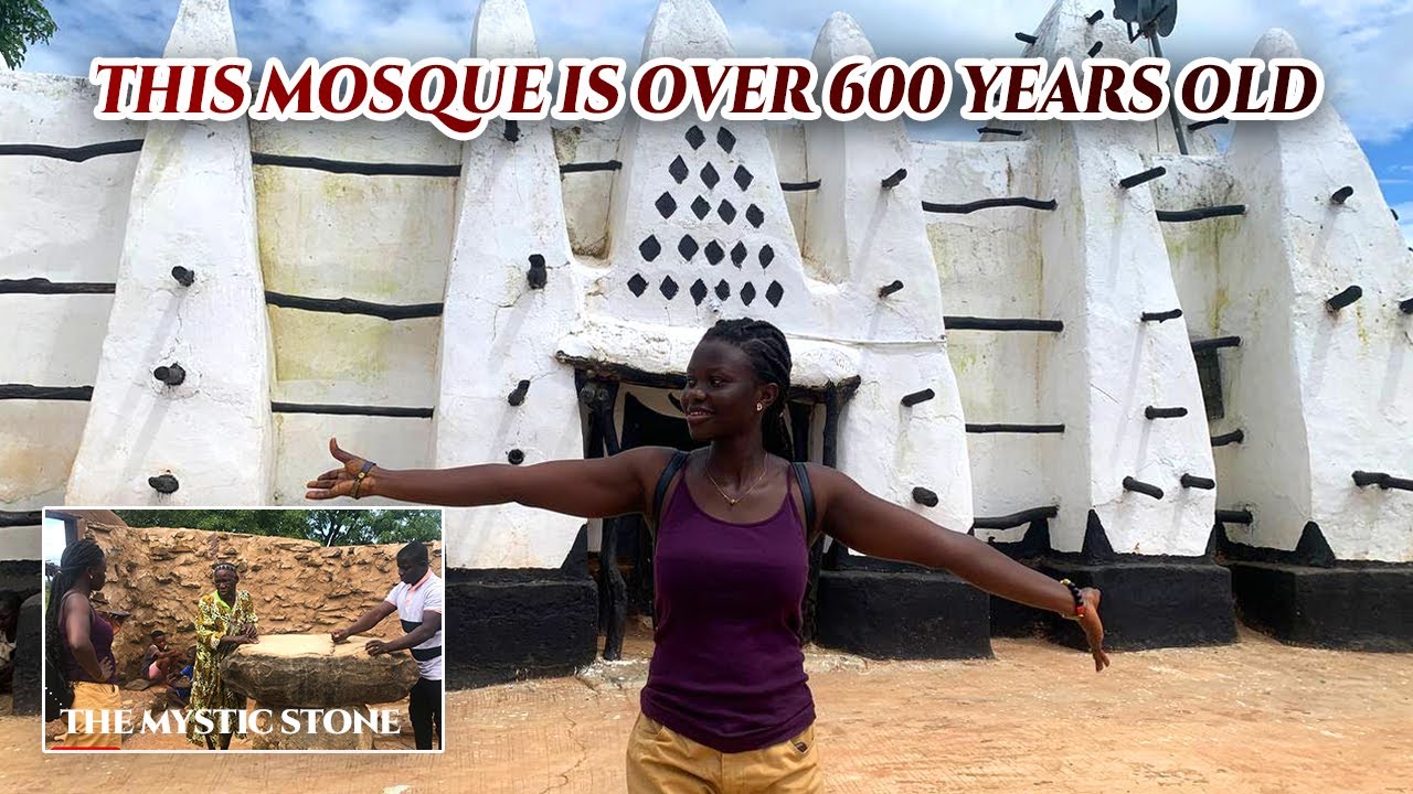 One of the Oldest Mosque in Africa LARABANGA MOSQUE  & The MYSTIC STONE in Northern Ghana