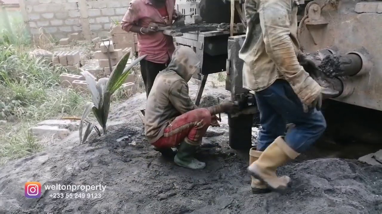 Borehole Drilling When Building in Ghana