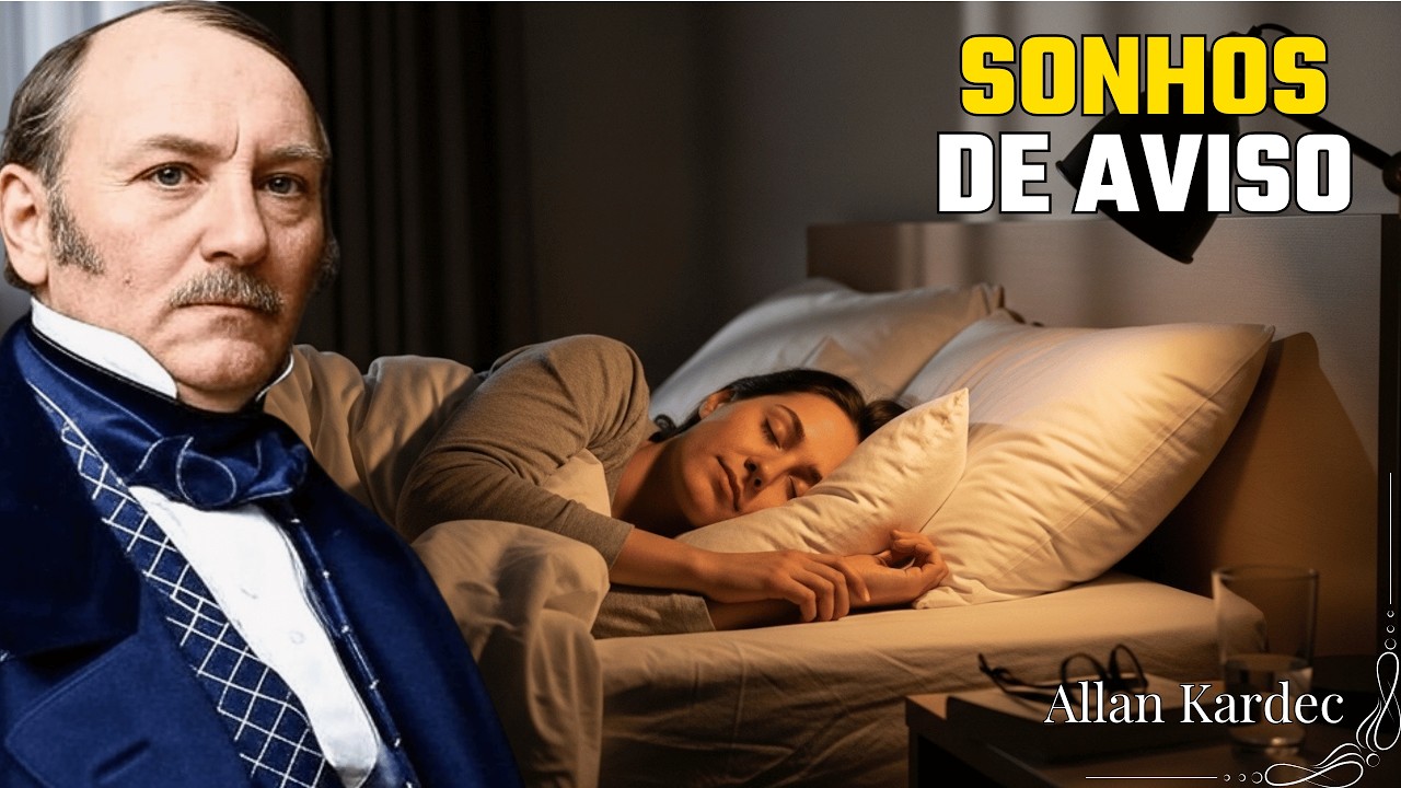 Se Você tem ESSES SONHOS, Pode Estar Recebendo Avisos do Mundo Espiritual | Allan Kardec