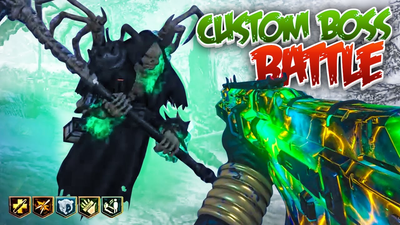 GRIM REAPER CUSTOM BOSS BATTLE! - Black Ops 3 Custom Zombies Mods