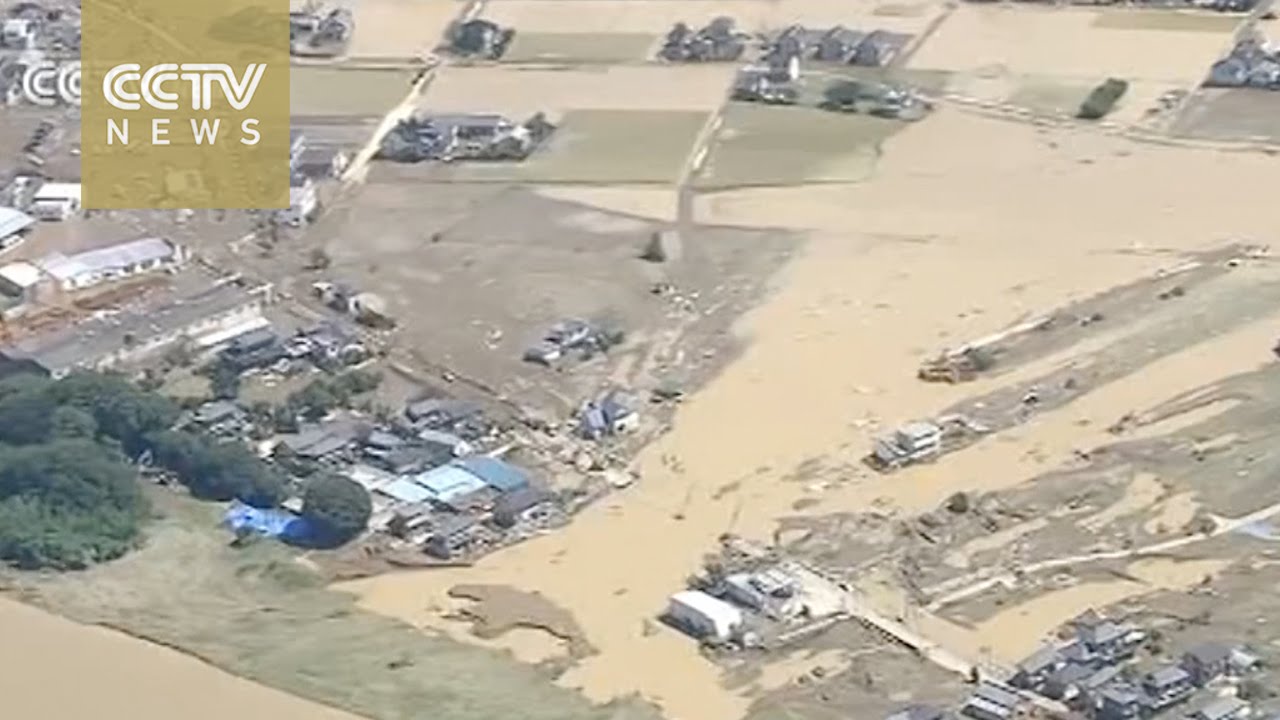 Rescue work continues in flood-hit Japan