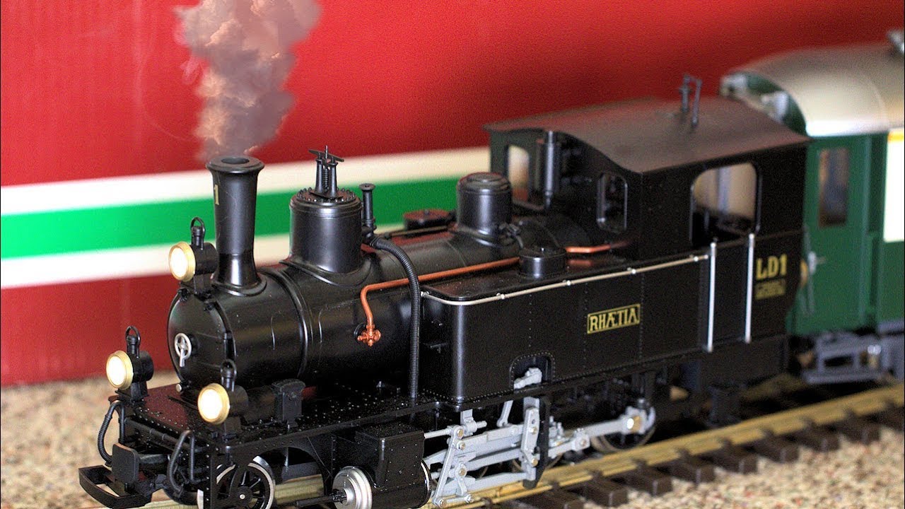 Realistic Toy Steam Train With Smoke