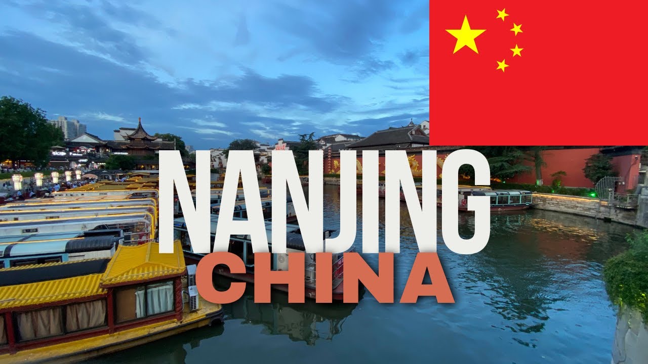 【Nanjing, China】Walking Tour, 4K