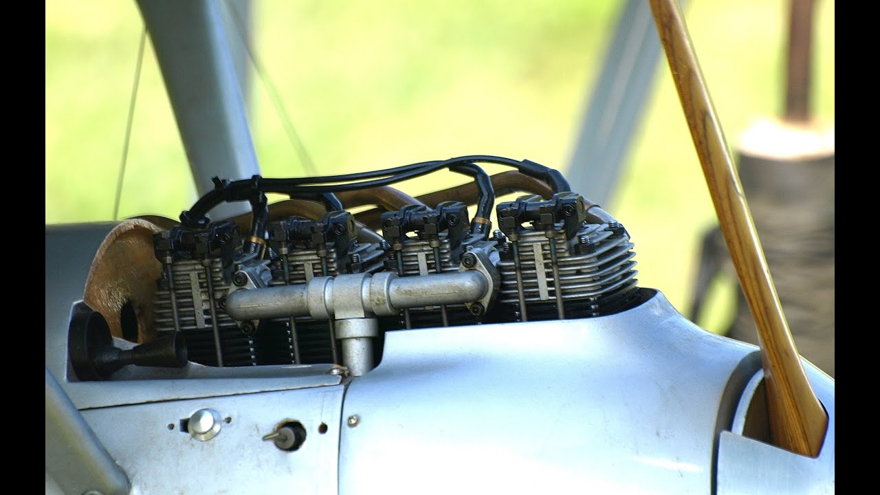 OS IL300 直列4気筒 50ccエンジン