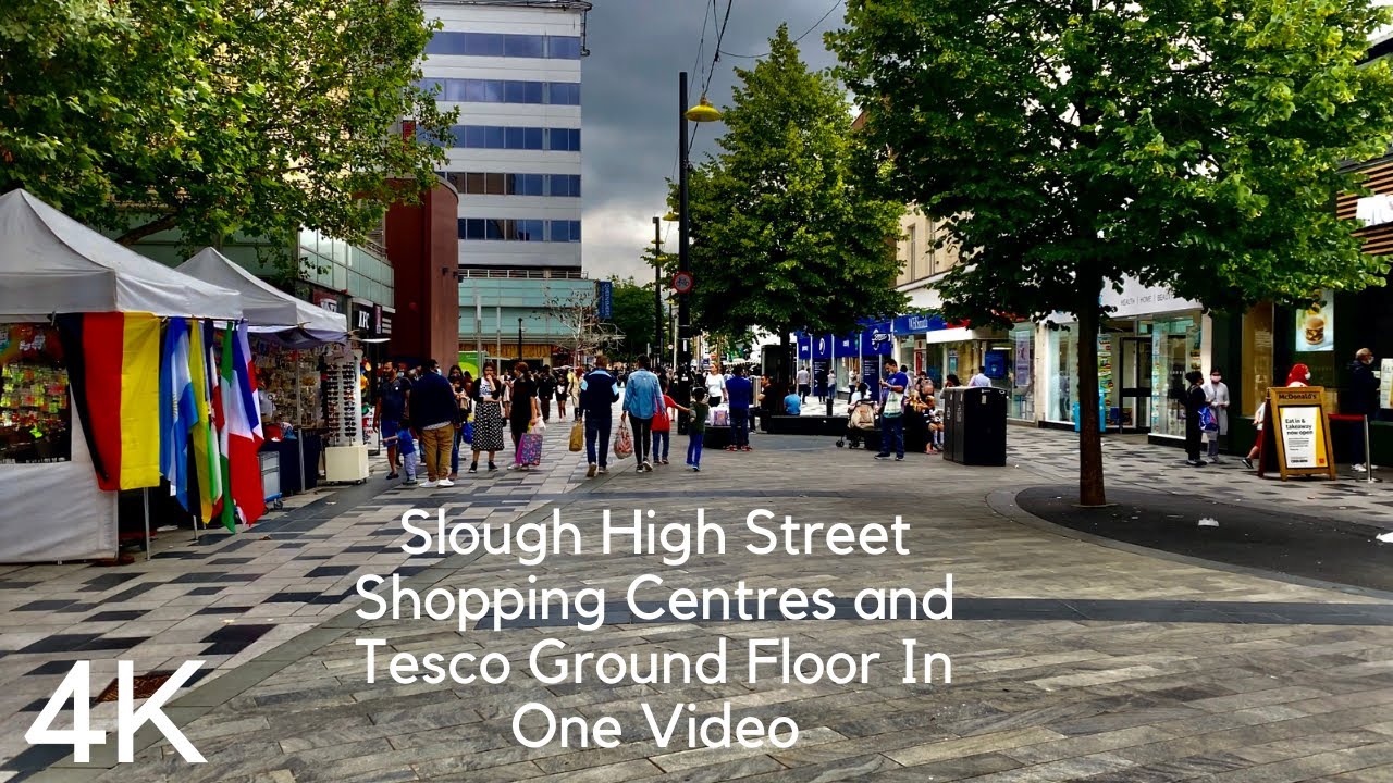 Slough High Street Queensmere Observatory Shopping Centres Tesco Ground Floor