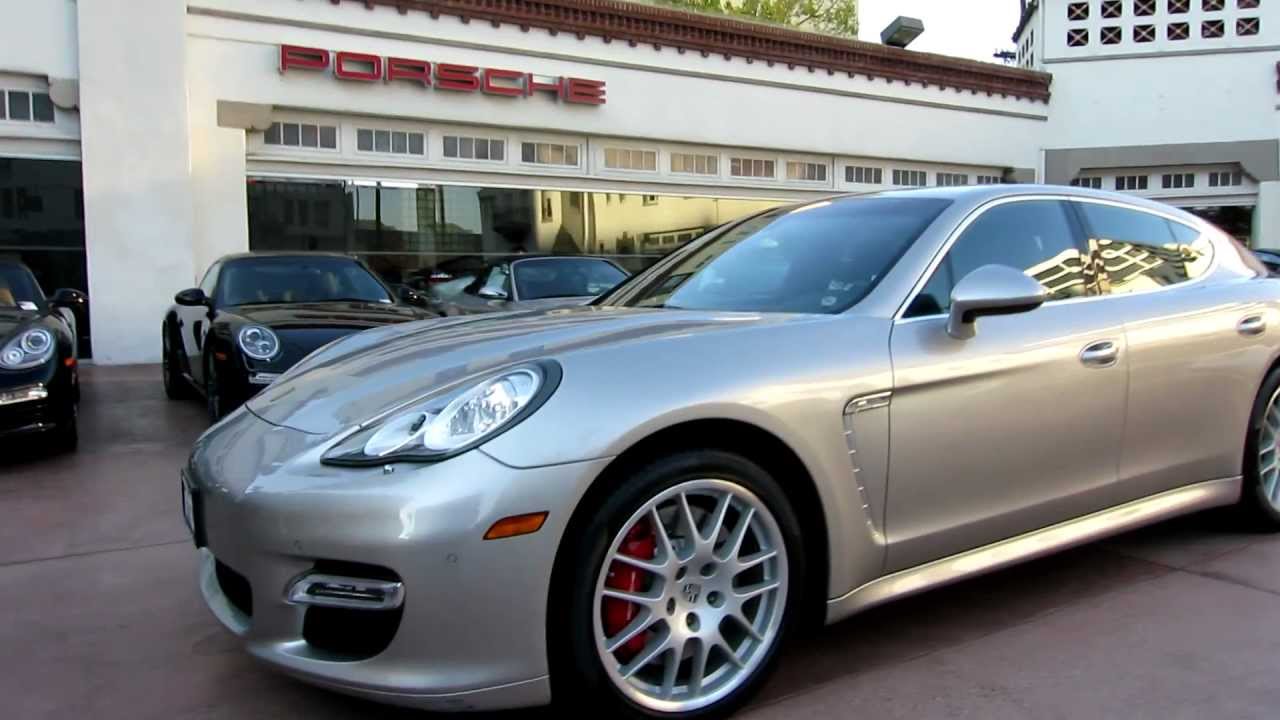 2013 Panamera GTS vs. 2010 Panamera Turbo Posrsche Approved Silver vs Black and Carmine Red