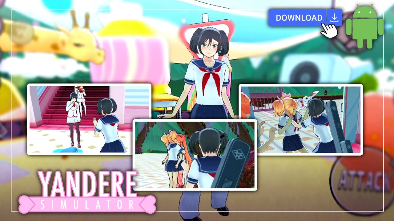 Мод YandereChan Simulator Hanako для Android + DL 'Yandere Simulator Fangame Android