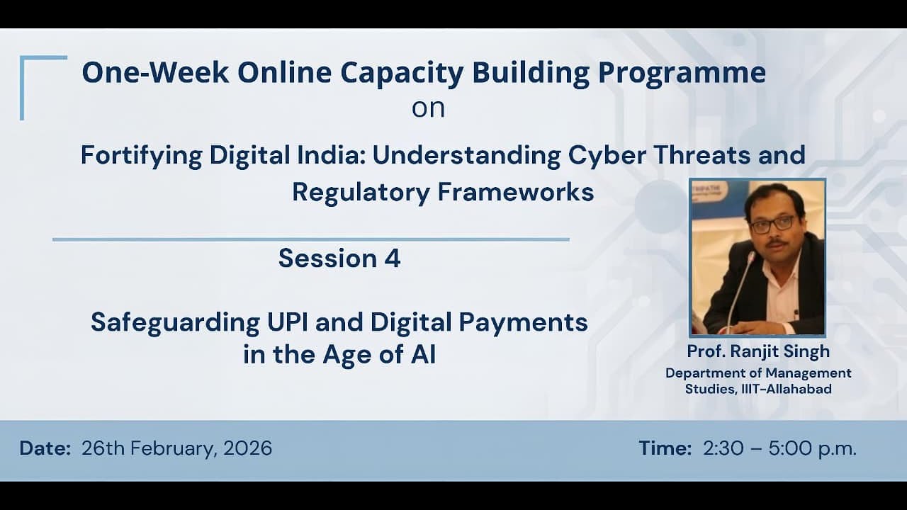 #Live l Day 4 One week online Capacity Building Program by Dr. R.K.B. Law College