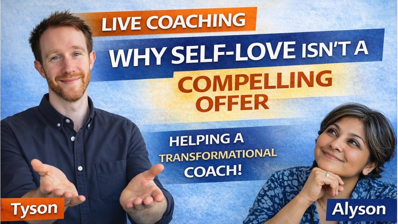 Why Self-Love isn&rsquo;t a powerful coaching message (Live Business Coaching)