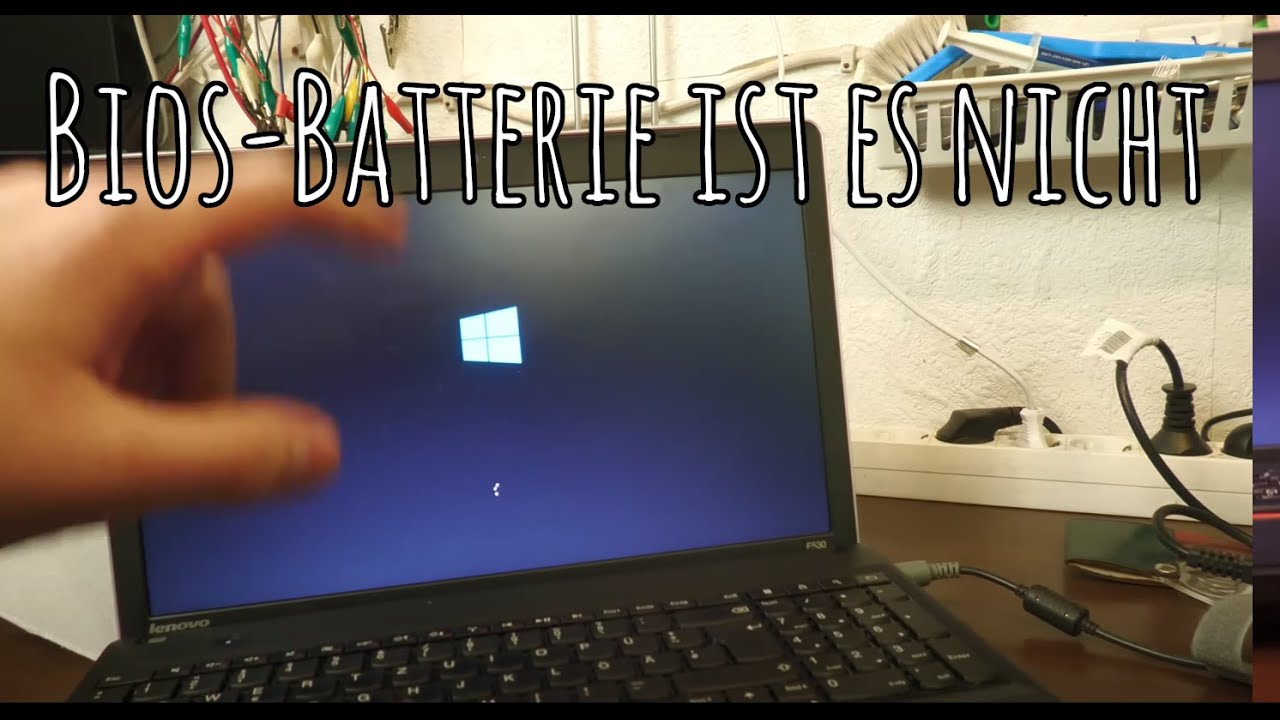 Für 2€(+30Min) repariert | Thinkpad Laptop fährt nicht mehr hoch