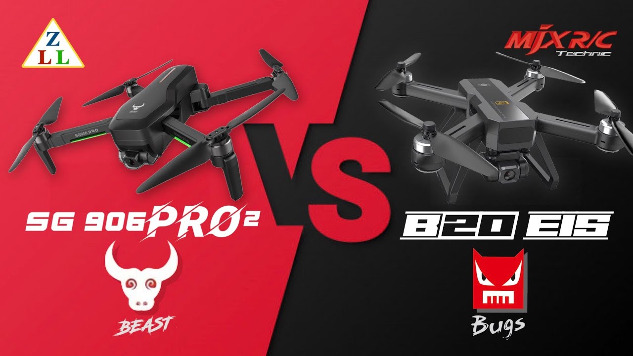 [ L3 REVIEW ] - SG906PRO 2 VS MJX BUGS 20/B20 EIS