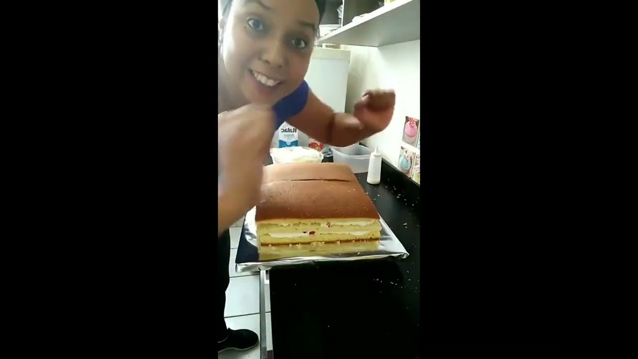 Montando Bolo de 6 kilos em 30 minutos. [Thaís Morais confeitaria]