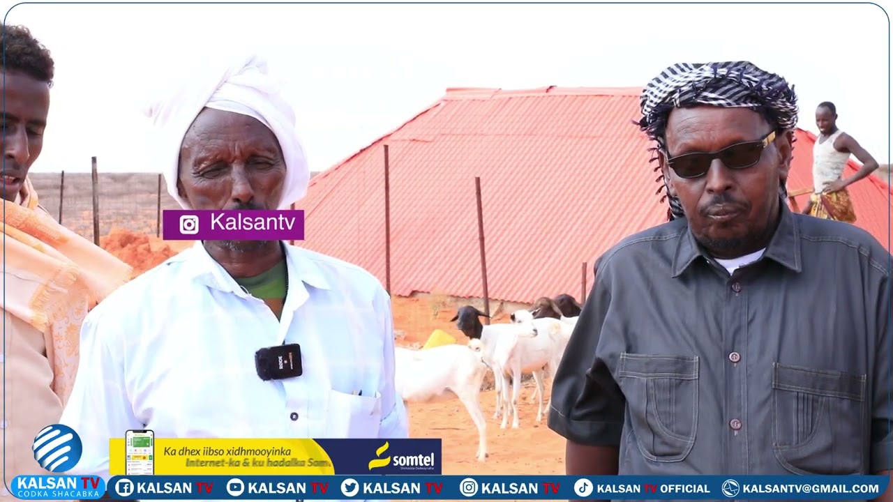 Maamulka iyo Bulshada Deegaanka Qalqaloocan ee Gobolka Mudug ayaa ja mahadceliyay deeq biyo-dhaamis.
