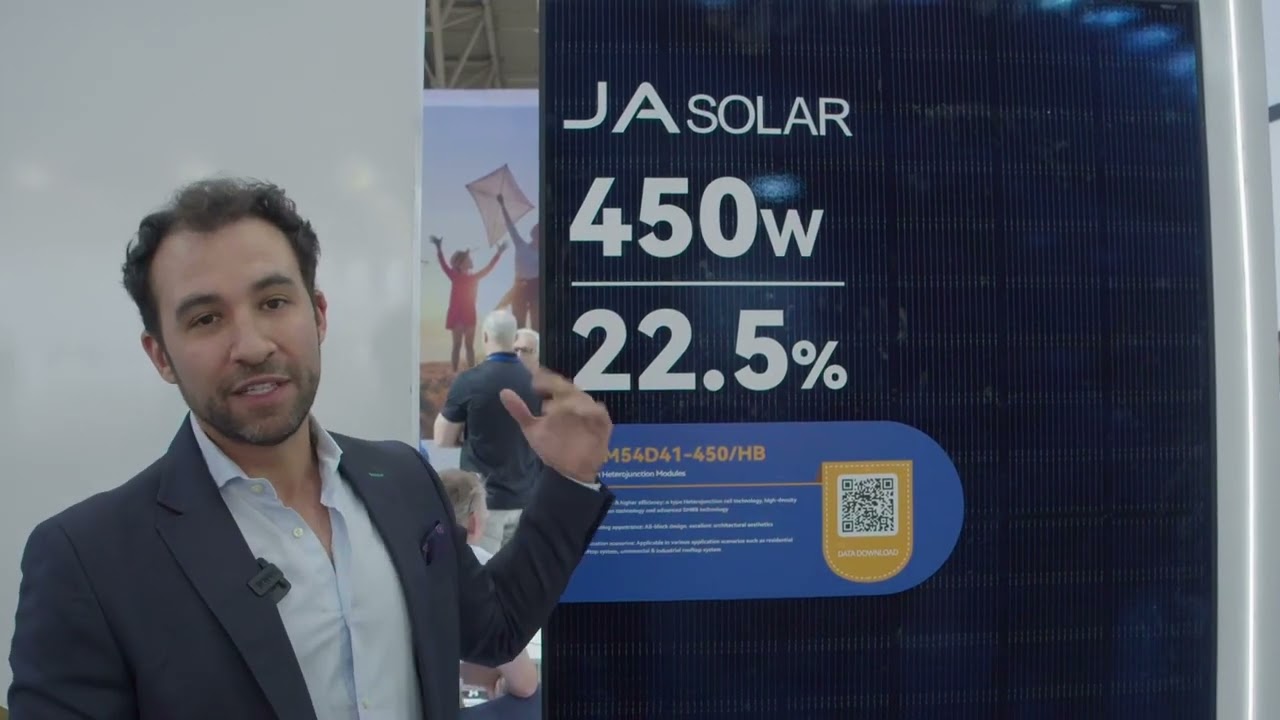 JA Solar Booth Walkthrough Video