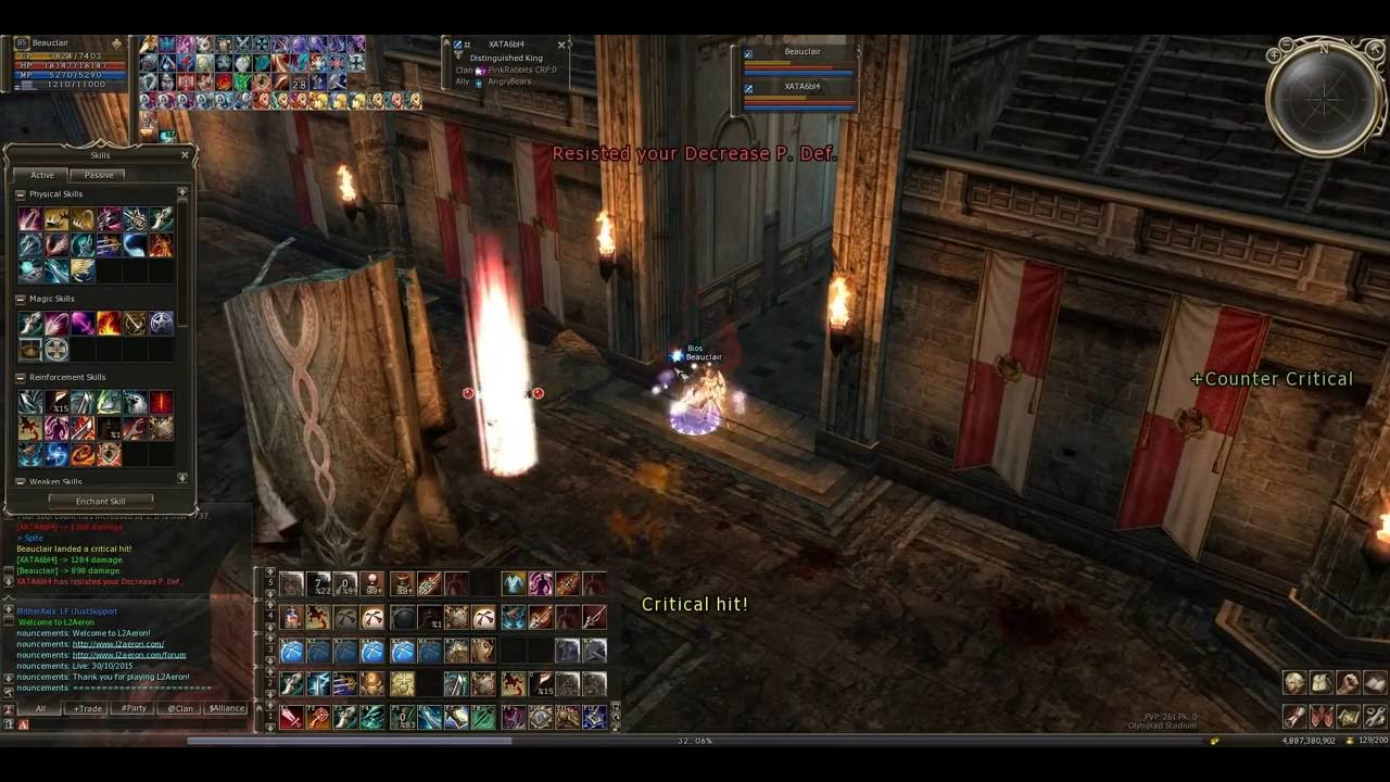 Beauclair (Judicator) vs XATA6bl4 (Mystic Muse) - 3