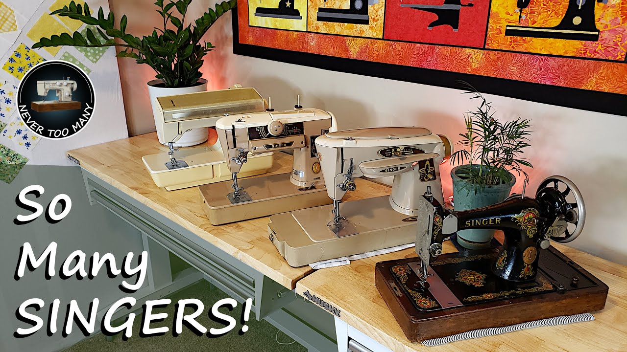 Thrift Store Gems - Singer Edition - Sewing Machine Tour