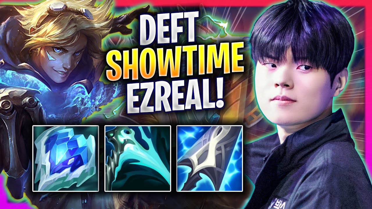DEFT SHOWTIME WITH EZREAL! - KT Deft Plays Ezreal ADC vs Jinx! | Season 2024