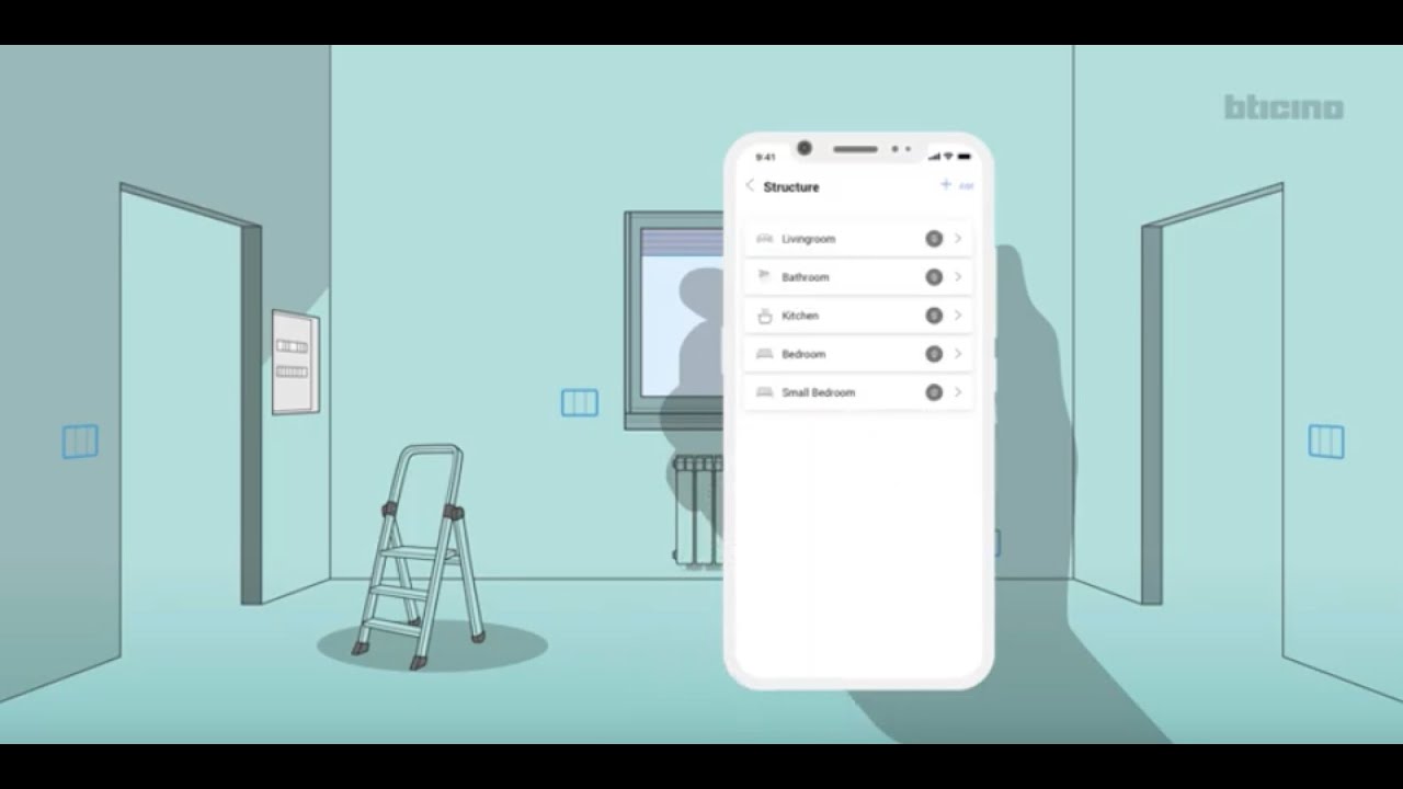 BTicino professional: configurazione impianto MyHOME in cantiere con l' App Home + Project