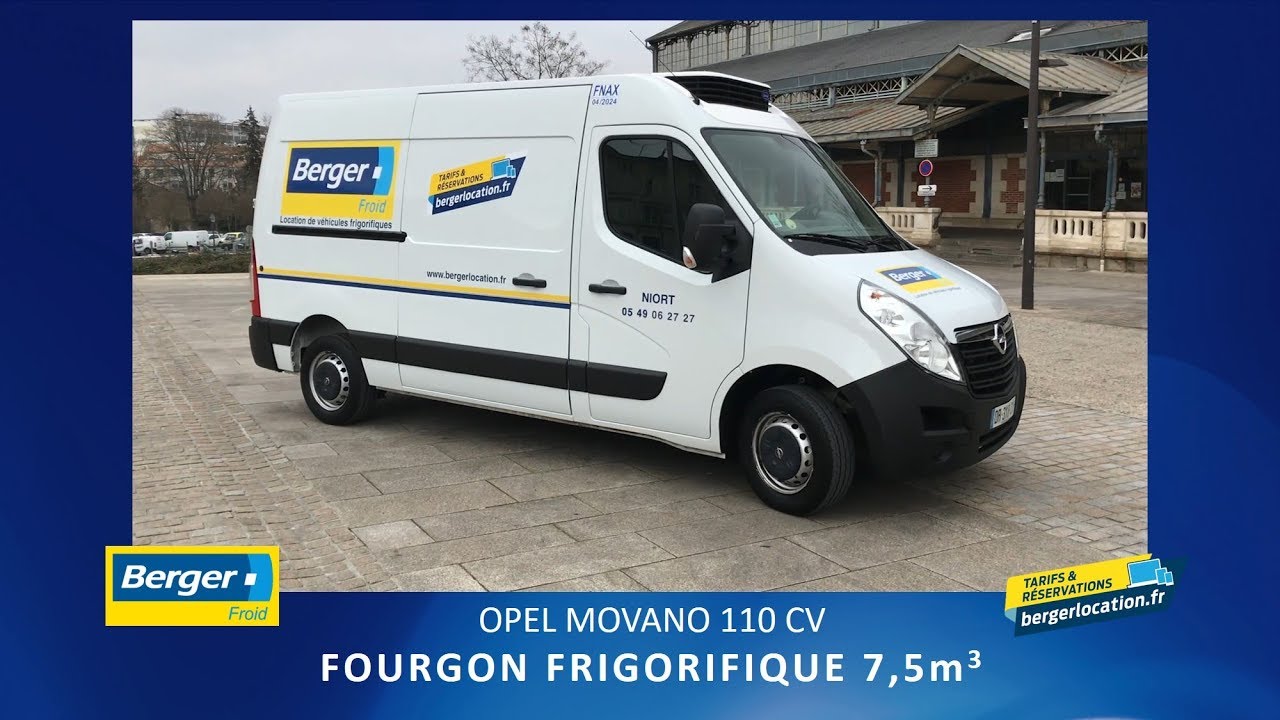 Berger Location - Fourgon frigorifique 7,5m3