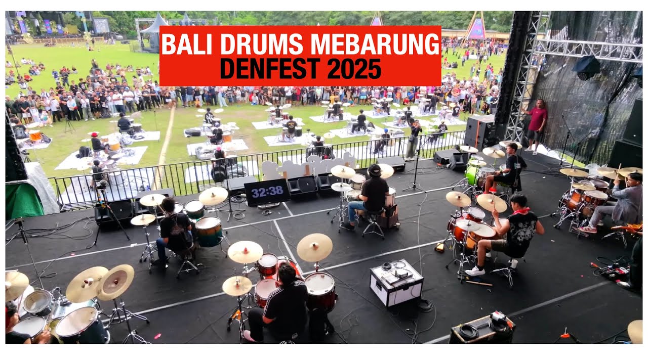 DRUMS MEBARUNG | Denpasar Festival 2025