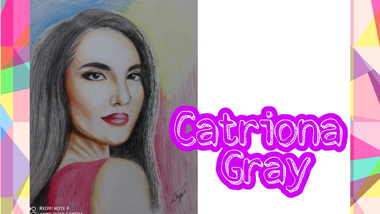 Catriona Gray | Colorpencil | ChrisArts✍️