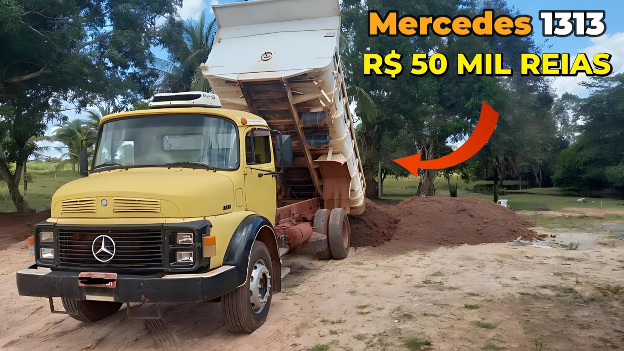 MERCEDES BENZ 1313 A VENDA POR APENAS 50 MIL REAIS !!!