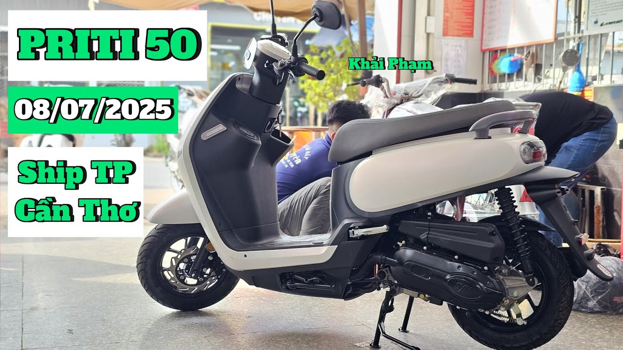 SYM PRITI 50cc nổ m&aacute;y ship TP Cần Thơ + gi&aacute; b&aacute;n ng&agrave;y 08/07/25 tại CH Mai Duy&ecirc;n. Khải Phạm #sym #50cc