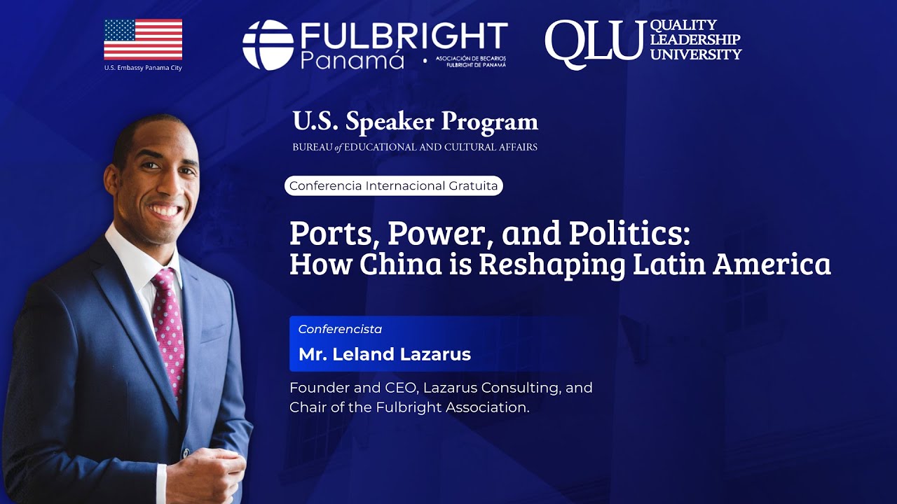 Conferencia Internacional | Ports, Power, and Politics: How China is Reshaping Latin America