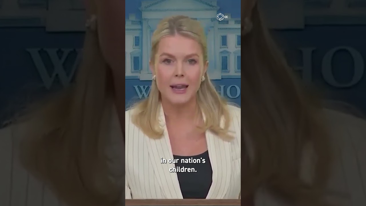 Каролина Ливитт объявляет о программе сбережений для детей Trump Accounts Savings Program CLIP.