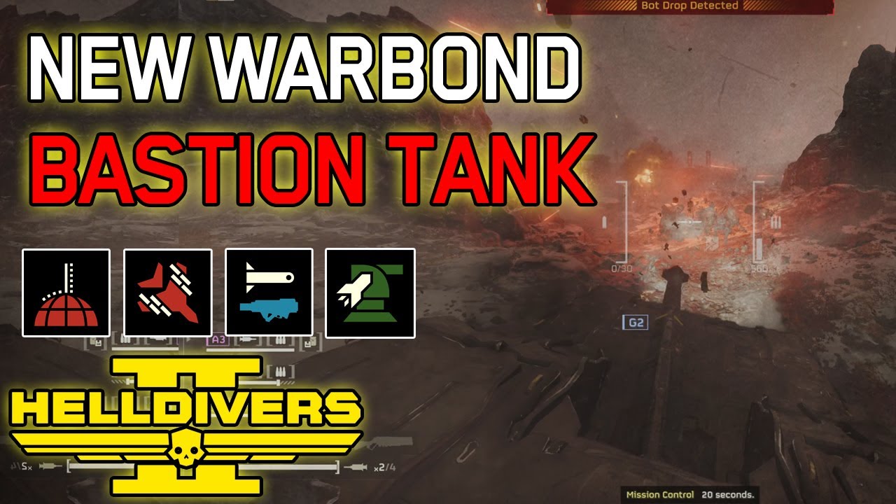 BASTION TANK is INCREDIBLE - Helldivers 2: Super Helldive Automaton CO-OP - No Deaths