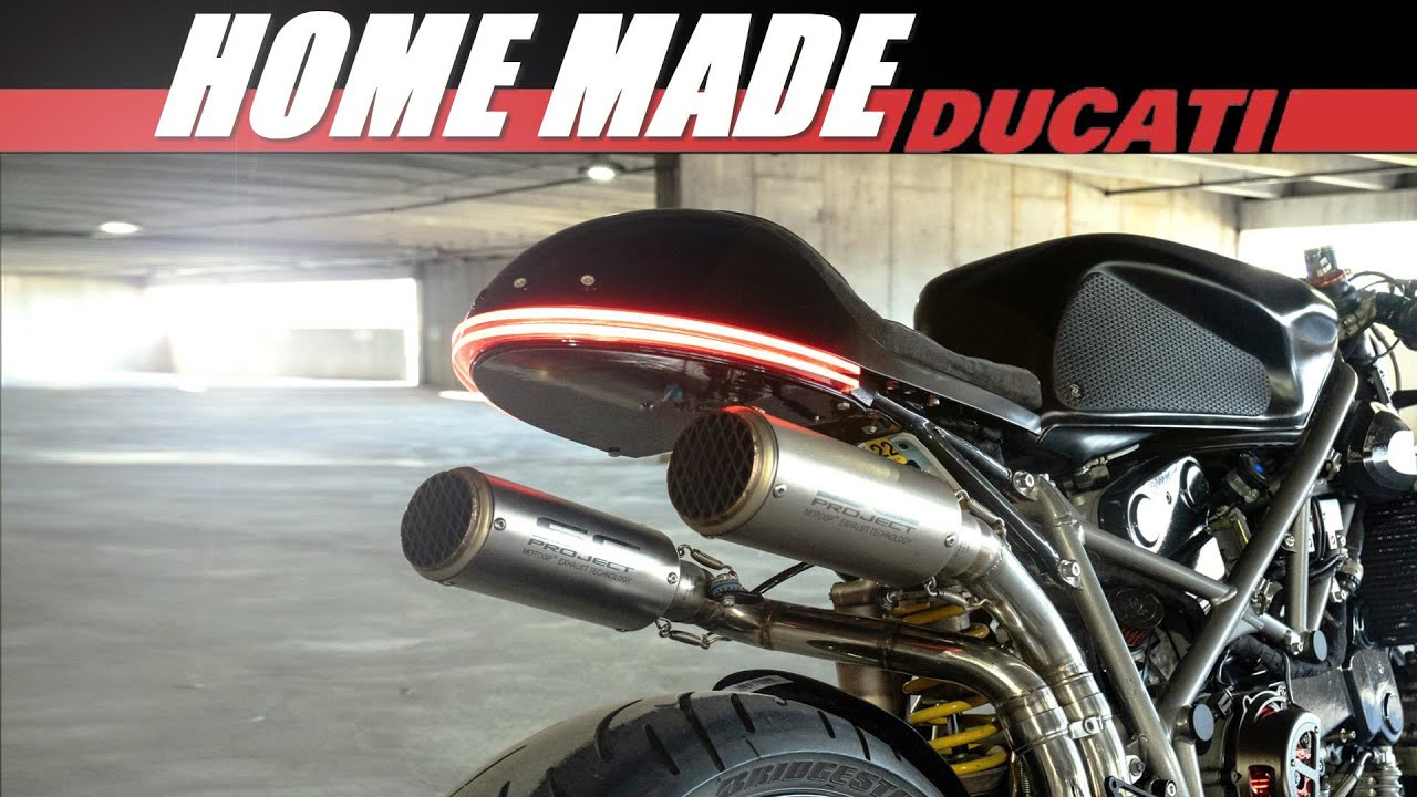 Cafe Racer (Ducati 996, построенный Джароном Холлом)