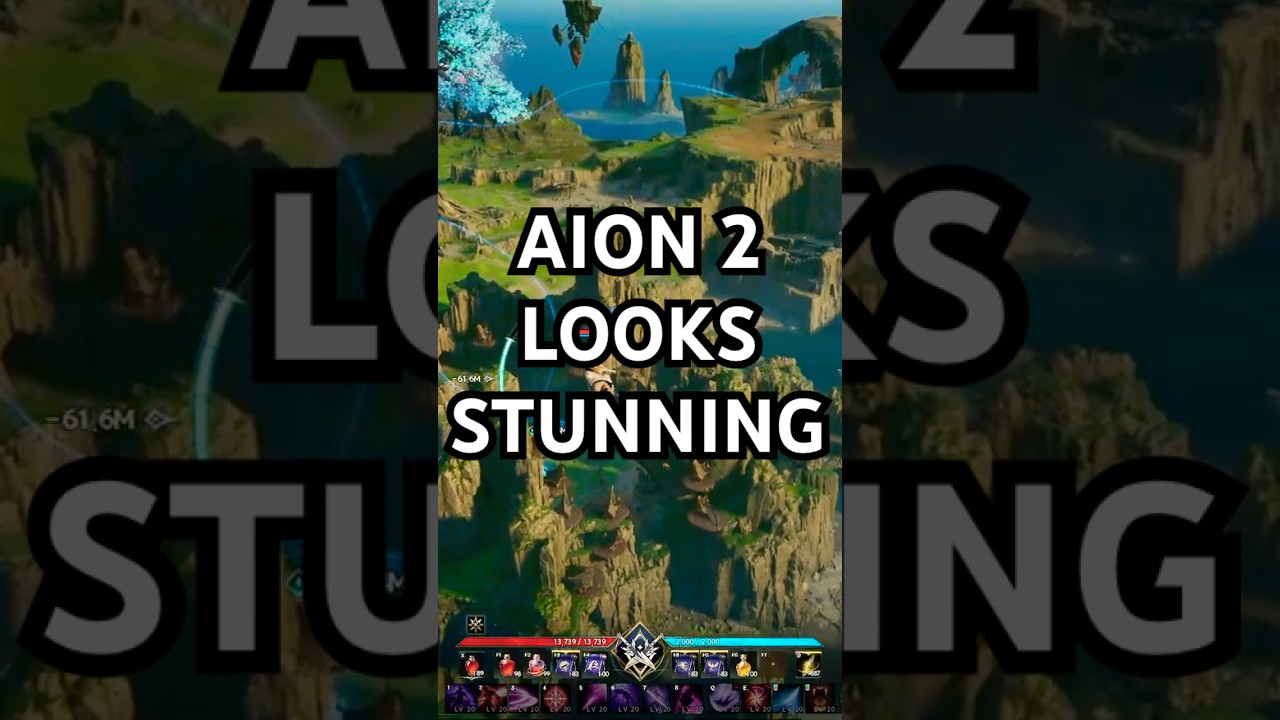 Aion 2 Looks STUNNING! 🤯 #Aion2 #MMORPG #gamingshorts