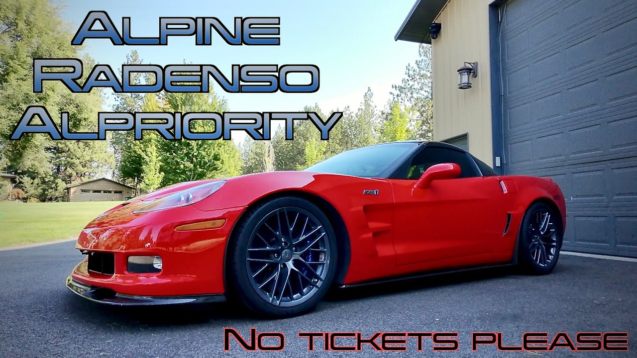 2011 - ZR1 - Corvette - Радар Radenso - Лазерный глушитель ALP - Стереосистема Alpine - 2 камеры ...