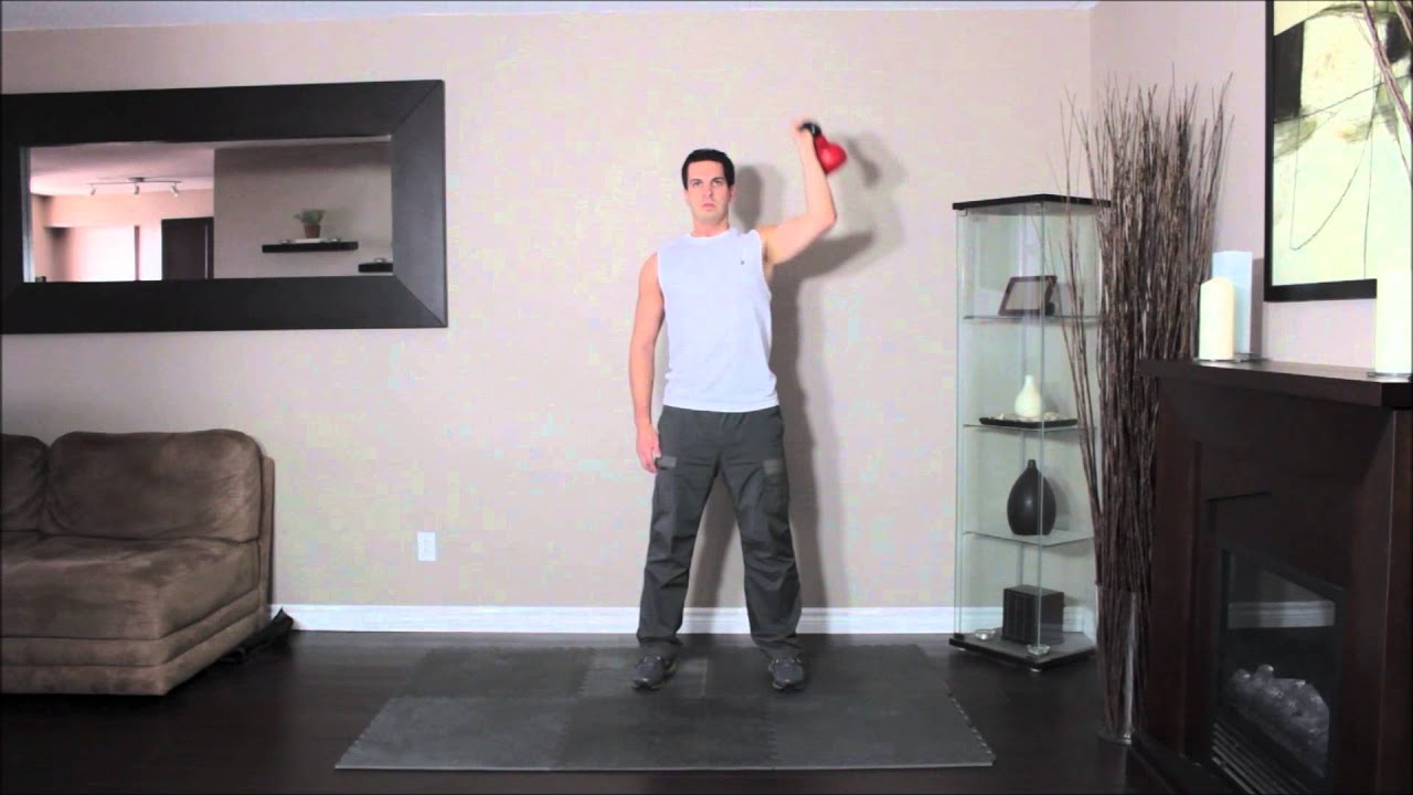 Kettlebell Arnold Press Technique