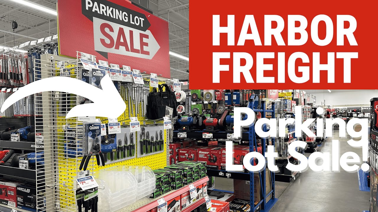 Harbor Freight January Parking Lot Sale! Best Tool Deals