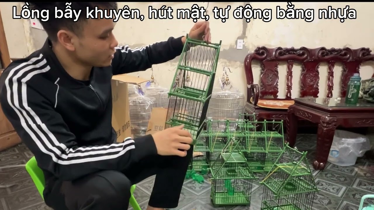 Tập 87 | Lồng bẫy khuyên, hút mật tự động bằng nhựa