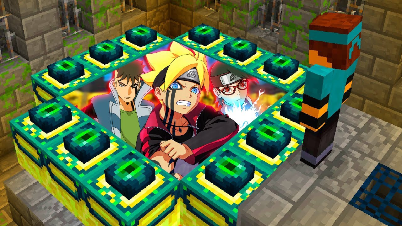 minecraft mas... Portal para o mundo do Novo Time 7