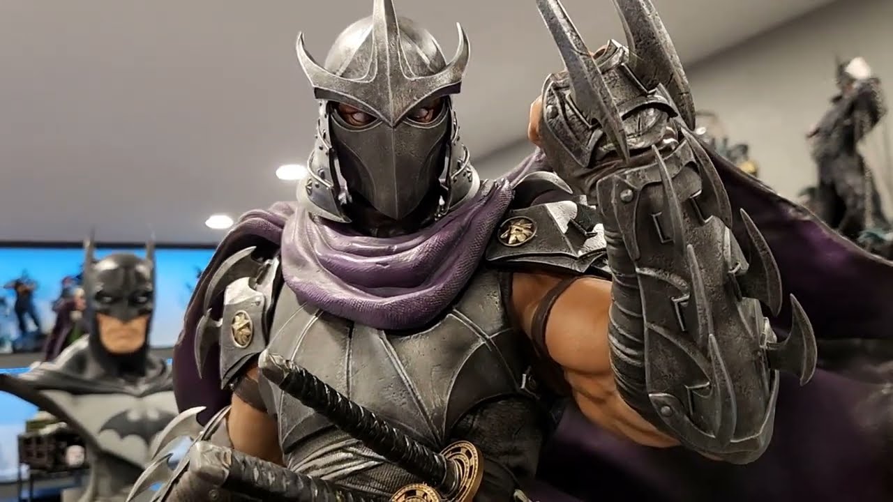 TMNT SHREDDER PLATINUM EXCLUSIVE 1/3 STATUE REVIEW | PCS