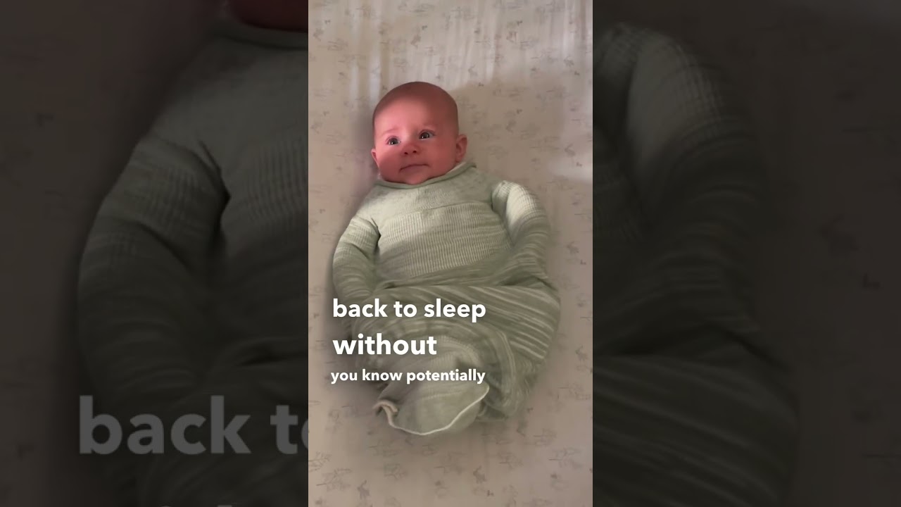 Swaddling: arms out or in? #swaddelini #howtoswaddle #whyswaddle