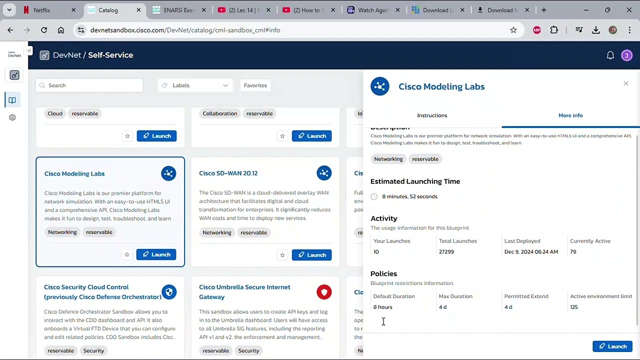 Introduction to the Cisco Devnet Sandbox Labs (CCNA 2024)