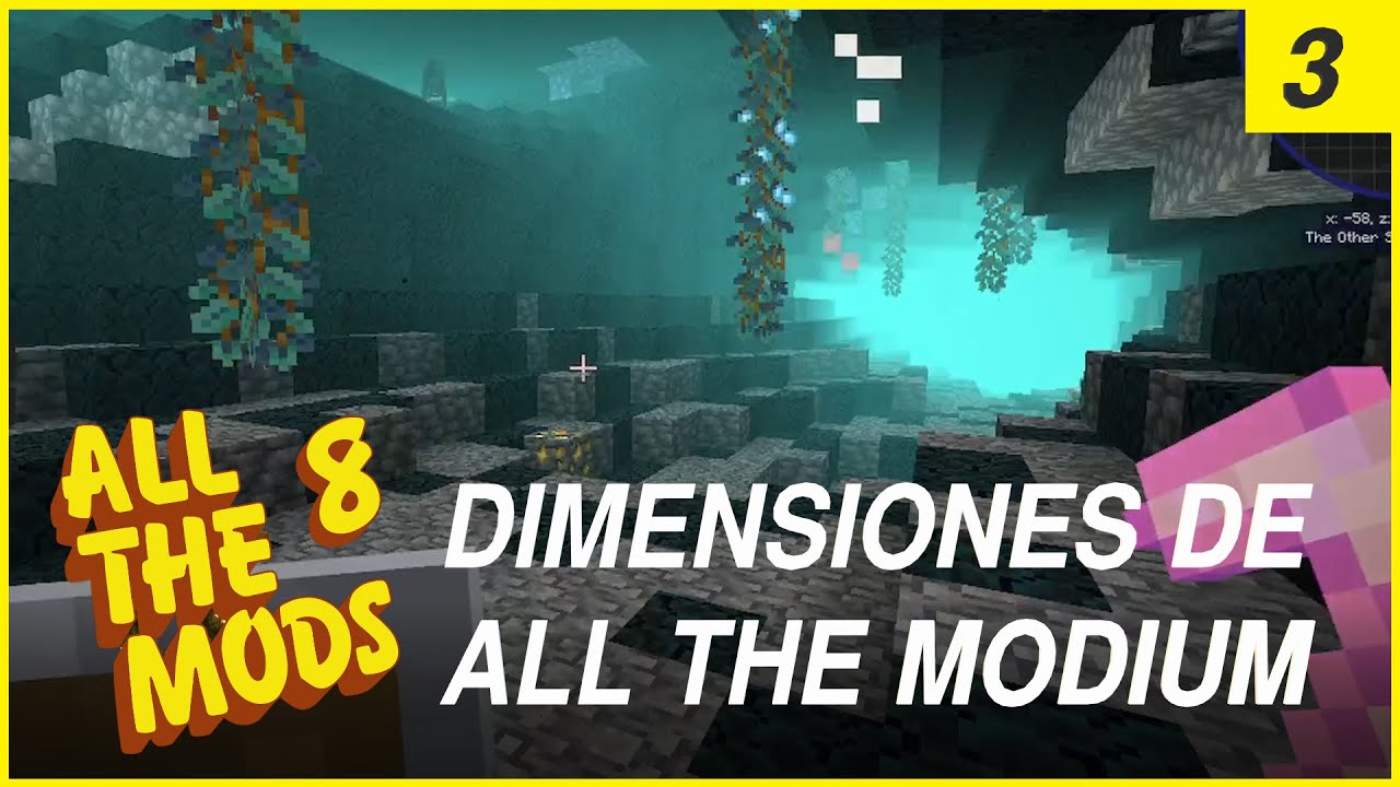 ALL THE MODS 8 1.19.2 - ASI SON LAS DIMENSIONES DE ALL THE MODIUM