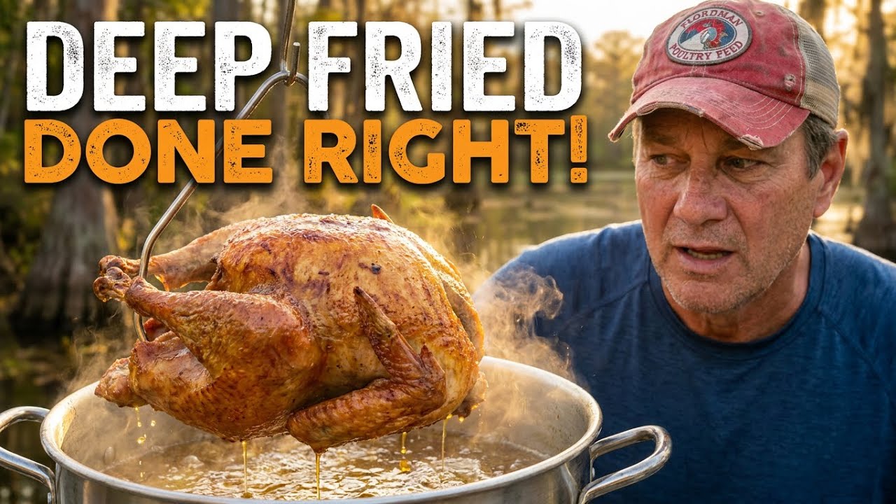 How I Deep Fry a Turkey!  Try It!