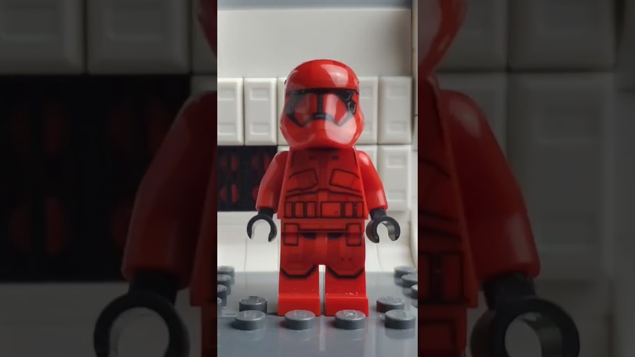 Minifigure Collection First Order Edition #lego #legostarwars #starwars #minifigures #stopmotion