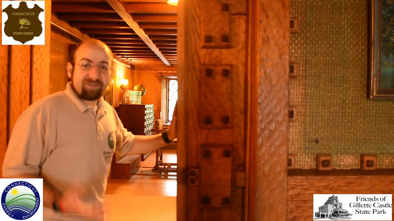 Tour of the Lounge in Gillette Castle