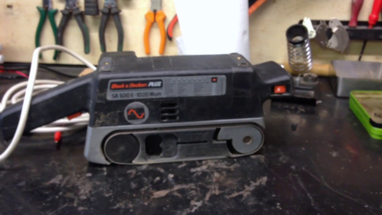 Riparazione Levigatrice Black & Decker