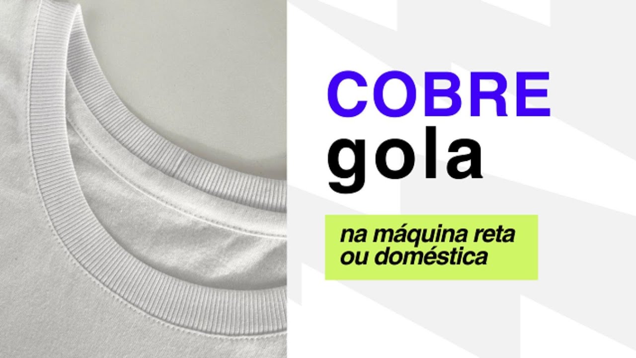 COBRE GOLA COM COSTURA RETA - LUMILAB